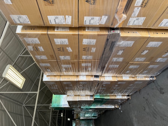 Pallets of sealed Mellanox MFS1S00-H050V inventory ready to ship